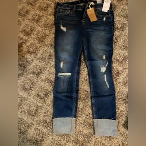 Hollister cropped jeans